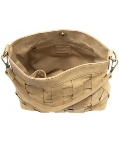 Women's Fashion Purse Maya Cage Tote Hand Bag Sand $40.04 Totes