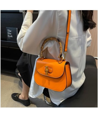 Women Handbag Tote Bag Bamboo Handle Fashion Satchel Elegant Crossbody Purse Artificial Leather Evening bag Gift Ga -1 $14.28...