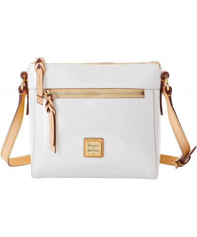 Handbag, Patent Allison Crossbody White $59.85 Crossbody Bags