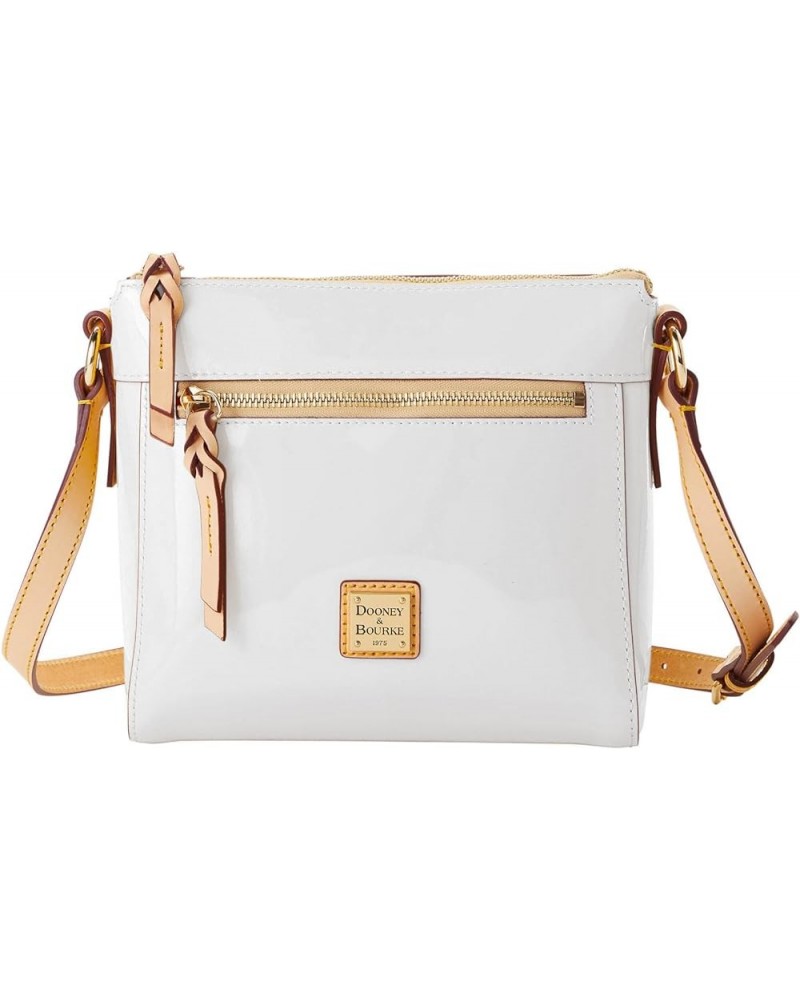 Handbag, Patent Allison Crossbody White $59.85 Crossbody Bags