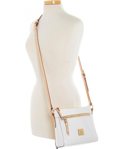 Handbag, Patent Allison Crossbody White $59.85 Crossbody Bags