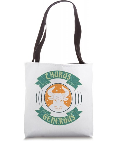 ZODIAC Taurus Tote Bag $15.92 Totes