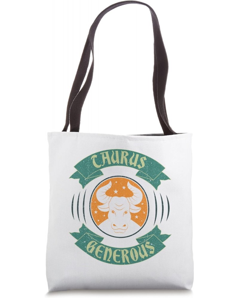 ZODIAC Taurus Tote Bag $15.92 Totes