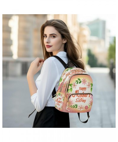 Fashion Backpack Mini Backpack Purse Casual Daily Backpack Happy Mothers Day for Travel for College Work Medium $18.35 Backpacks