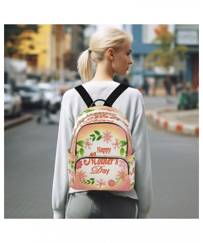 Fashion Backpack Mini Backpack Purse Casual Daily Backpack Happy Mothers Day for Travel for College Work Medium $18.35 Backpacks