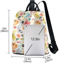 Koala Women Backpack Purse Anti-theft Lightweight Shoulder Bag $19.20 Backpacks