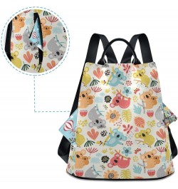 Koala Women Backpack Purse Anti-theft Lightweight Shoulder Bag $19.20 Backpacks