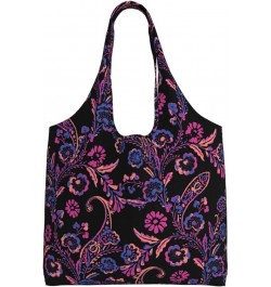 Paisley Single Shoulder Commuter Canvas Tote Bags For Women And Men Paisley 26 $11.65 Totes