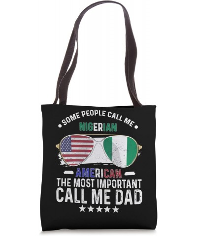 Nigerian Dad Fathers Day Papa Nigerian American Tote Bag $17.40 Totes