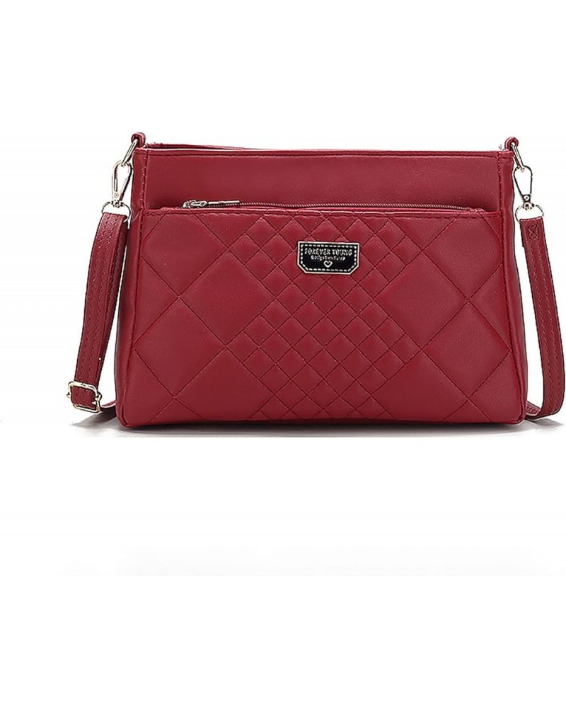 Crossbody bags for Women Crossbody Purse Shoulder Bag (Pink) Red $37.92 Totes