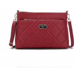 Crossbody bags for Women Crossbody Purse Shoulder Bag (Pink) Red $37.92 Totes