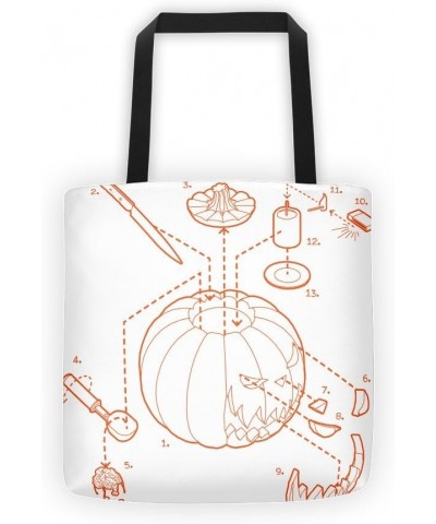 Exploded Jack-O-Lantern Tote Bag All-over $14.30 Shoulder Bags