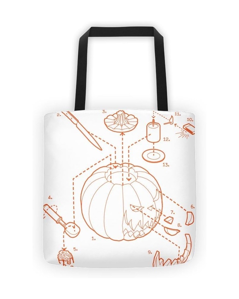 Exploded Jack-O-Lantern Tote Bag All-over $14.30 Shoulder Bags