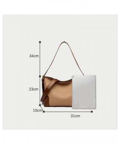 Large Capacity Tote Bag for Women's Commuting Single Shoulder Crossbody Bag Black $15.57 Totes