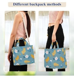 Baby Chickens and Flowers Women's Tote Handbags Top Handle Satchel Shoulder Bag Crossbody Bag for Office Travel M $15.00 Totes