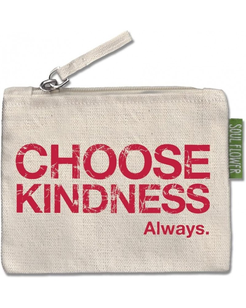 Small Eco Zipper Pouch (Into the Forest) Choose Kindness $11.21 Clutches