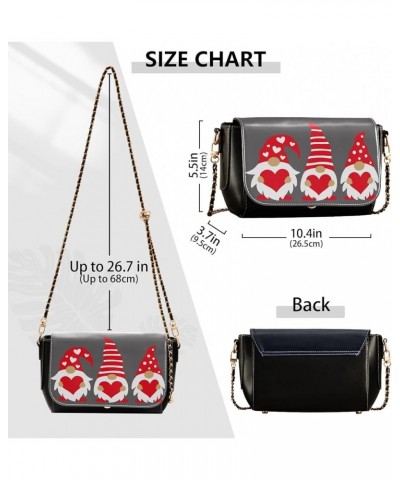 Crossbody Bags for Women Trendy Women's Black Shoulder Bag Small PU Leather Flap Cross Body Bag Handbags Pattern19 $16.39 Cro...