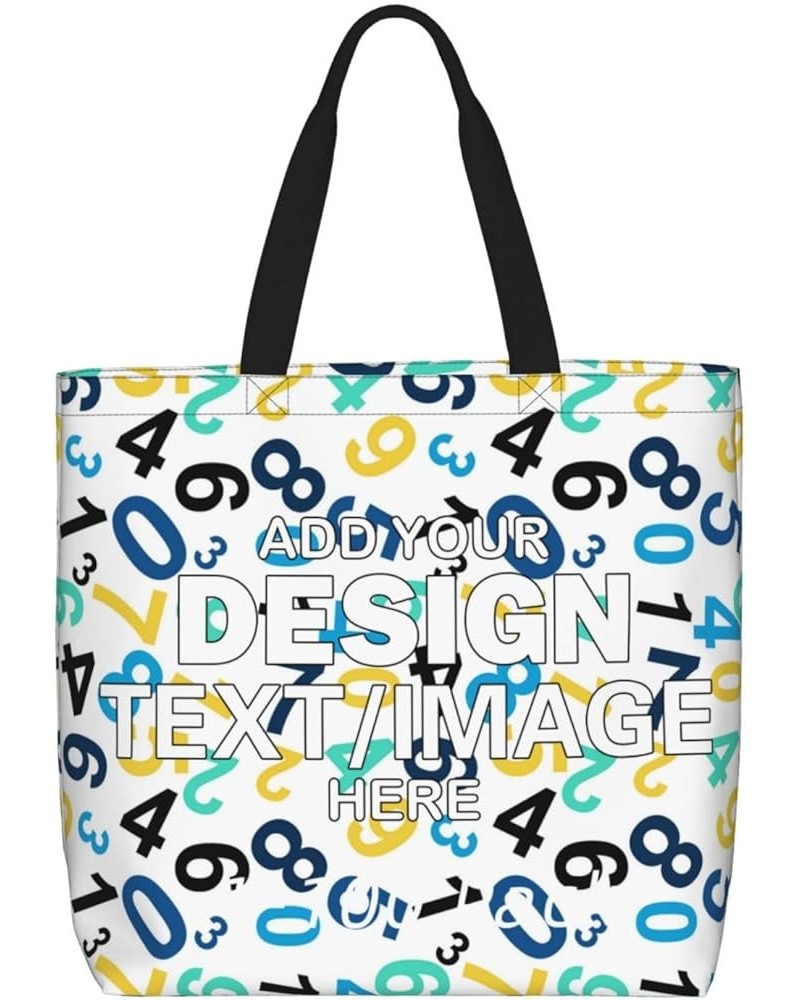 Custom Bag Custom Tote Bag Personalized Gift Bags Add Your Photo Text Custom Personalized Bag Style 7 $10.79 Totes