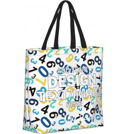 Custom Bag Custom Tote Bag Personalized Gift Bags Add Your Photo Text Custom Personalized Bag Style 7 $10.79 Totes