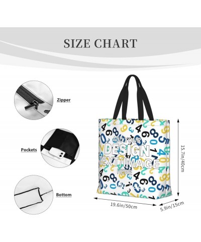 Custom Bag Custom Tote Bag Personalized Gift Bags Add Your Photo Text Custom Personalized Bag Style 7 $10.79 Totes