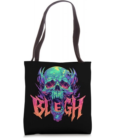 Heavy Hardcore Metal Music | Metalcore Scream Tote Bag $12.47 Totes