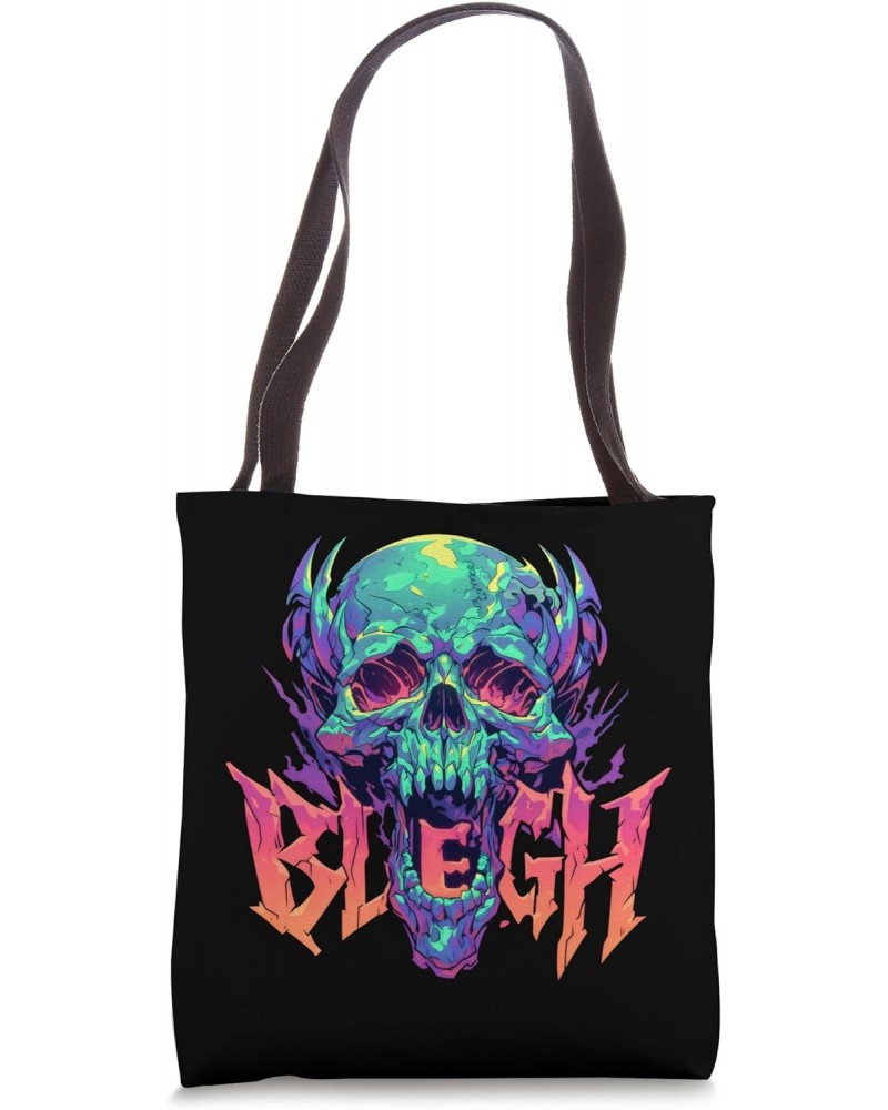 Heavy Hardcore Metal Music | Metalcore Scream Tote Bag $12.47 Totes