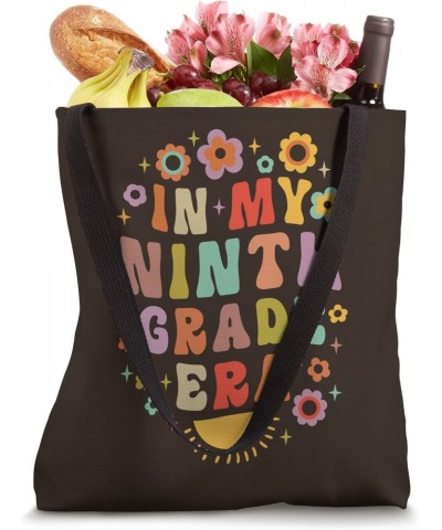 In My Ninth Grade Era Groovy Vintage 9th Grade Tote Bag $14.55 Totes