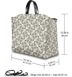 Contemporary Geometric Pattern Large Tote Bag Women Should Bag Extra Large Tote Bags Waterproof Big Crossbody Tote Bag with i...