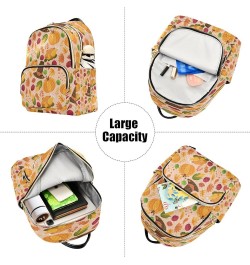 Fall Halloween Thanksgiving Day Women Backpack Purse Ladies Fashion Shoulder Bag Daypack Travel Bag 7.5L Small $13.33 Backpacks