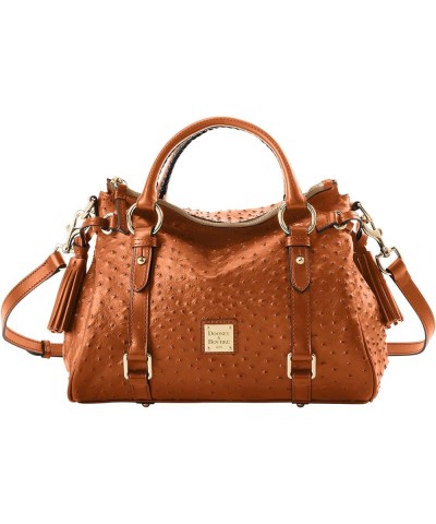 Handbag, Ostrich Satchel Caramel $118.72 Satchels