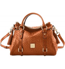 Handbag, Ostrich Satchel Caramel $118.72 Satchels