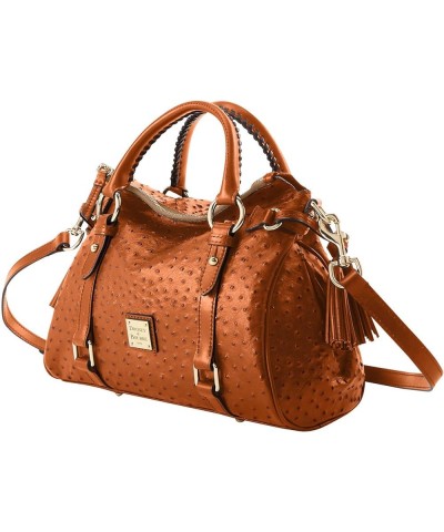 Handbag, Ostrich Satchel Caramel $118.72 Satchels