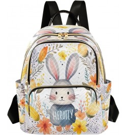 Cartoon Cute Bunny Quilted Backpack for Women Purse Shoulder Bag Travel Bags for Daily Work Nurse M Medium $16.11 Backpacks