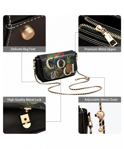 Crossbody Bags for Women Trendy Women's Black Shoulder Bag Small PU Leather Flap Cross Body Bag Handbags Pattern15 $21.31 Cro...