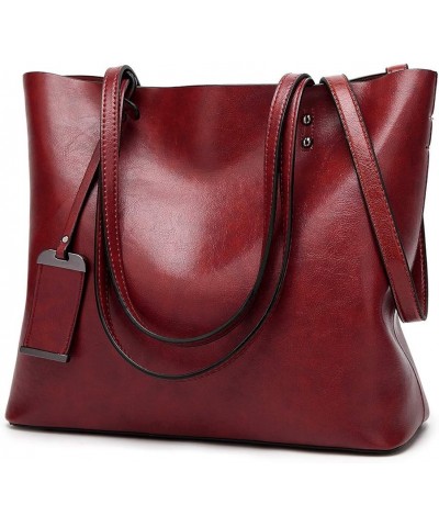 Women Top Handle Satchel Handbags Shoulder Bag Messenger Tote Bag Purse 1-red $13.11 Totes