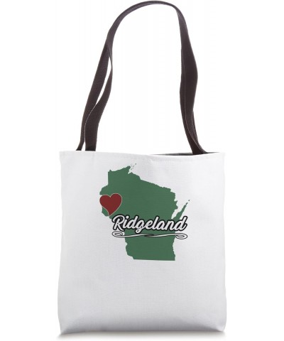 RIDGELAND - Wisconsin | WI USA - City State Souvenir - Tote Bag $13.80 Totes