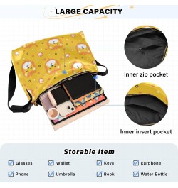 Cute Yellow Lion Boys Side Bag Crossbody Leather Womens Bags Crossbody Waterproof Bag $16.82 Hobo Bags