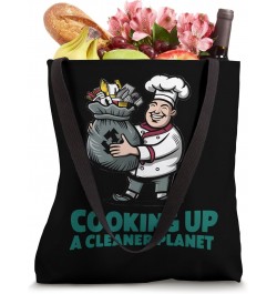 Cooking Up A Cleaner Planet Funny Anti-Littering Graphic Tote Bag $9.68 Totes