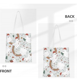 Merry Christmas Single Shoulder Fashion Canvas Tote Shopping Bags Handbags For Men And Women Merry Christmas7 $11.52 Totes