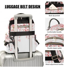 Fashion Backpack Mini Backpack Purse Casual Daily Backpack Japanese Cherry Tree Blossom for Travel for College Work Medium $2...