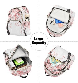 Fashion Backpack Mini Backpack Purse Casual Daily Backpack Japanese Cherry Tree Blossom for Travel for College Work Medium $2...