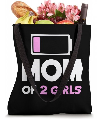 Mom of 2 Girls Tote Bag $9.24 Totes