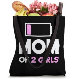 Mom of 2 Girls Tote Bag $9.24 Totes