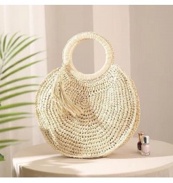 Straw Bag for Women Crossbody Beach Tote Black Clutch Shoulder Bags Summer Travel Handbag Female Bag Purse Women (Color : N) ...