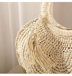 Straw Bag for Women Crossbody Beach Tote Black Clutch Shoulder Bags Summer Travel Handbag Female Bag Purse Women (Color : N) ...