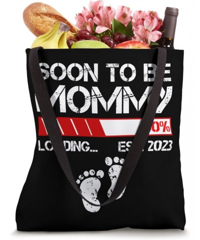 Soon To Be Mommy Est 2023 For Women New Mama - Funny New Mom Tote Bag $13.00 Totes