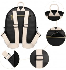 White Marble Mini Backpack Purse for Women, Marble Grey Small Backpack Leather Casual Daypacks Ladies Shoulder Bags $22.94 Ba...