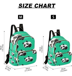 Women Backpack Funny Little Cute Panda Bear Anti-Theft Travel Backpack with Luggage Belt Lightweight Handbag Lady Purse Roomy...