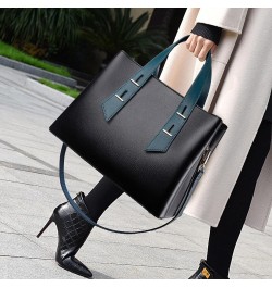 Ladies Handbags, Retro Women's Bags, Elegant Simplicity, Texture Atmosphere Shoulder Handbags black Khakicolor $54.44 Totes