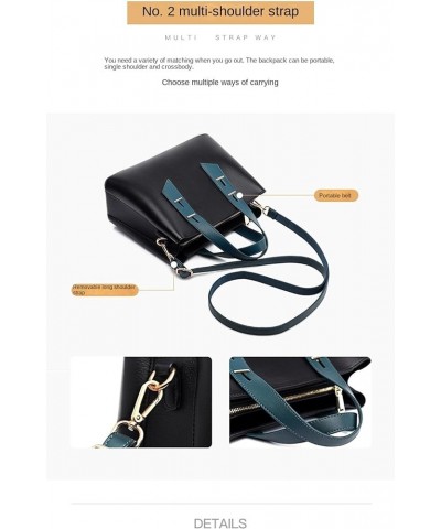 Ladies Handbags, Retro Women's Bags, Elegant Simplicity, Texture Atmosphere Shoulder Handbags black Khakicolor $54.44 Totes